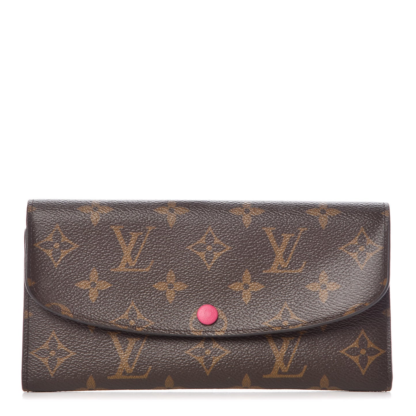 Monogram Emilie Wallet Hot Pink