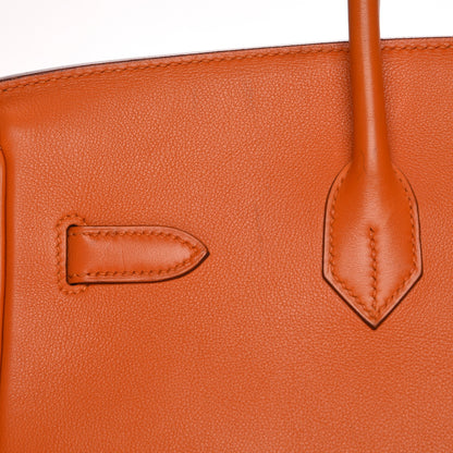 Hermes Swift Birkin 35 Orange 29 of 41