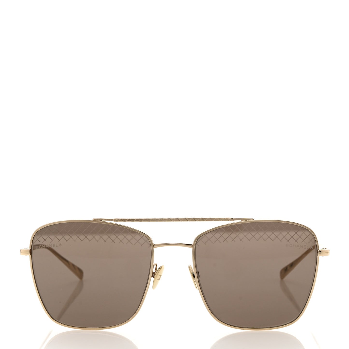 Metal Pilot Sunglasses 4256 Gold