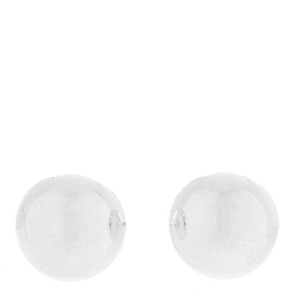 Tiffany Sterling Silver 8mm HardWear Ball Earrings 1 of 6