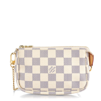 Louis Vuitton Damier Azur Mini Pochette Accessories 1 of 7
