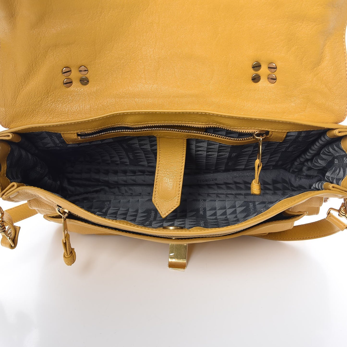 Lambskin Medium PS1 Satchel Mustard