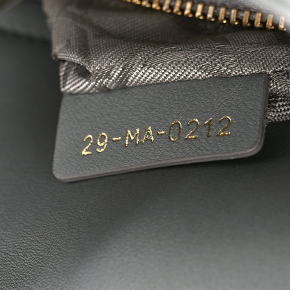 Christian Dior Lambskin Cannage Small My ABCDior Lady Dior Grey 7 of 11