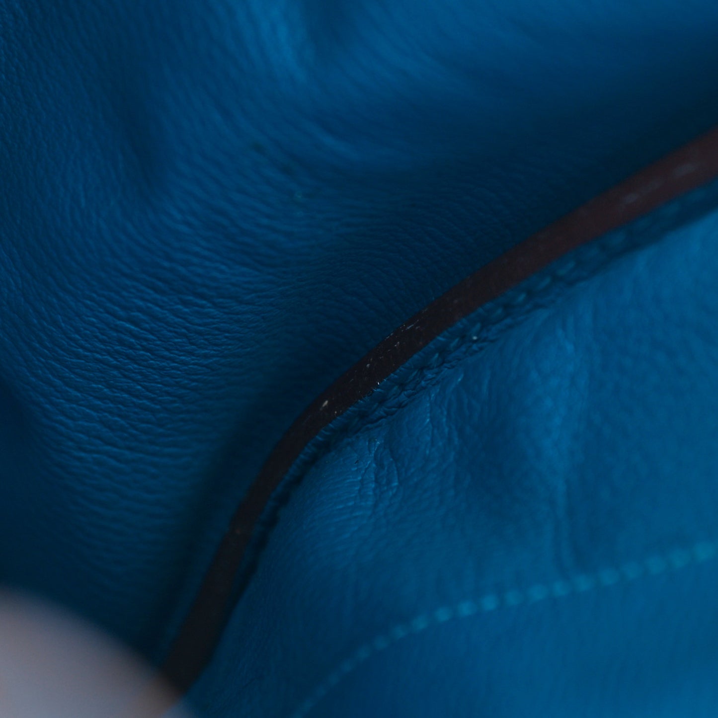 Togo Birkin 35 Bleu Azteque