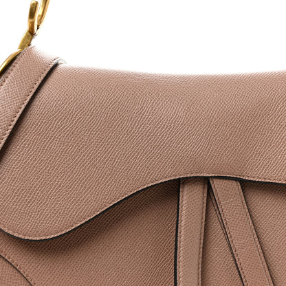 Christian Dior Grained Calfskin Saddle Bag With Strap Fard 8 of 10