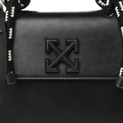 Off-White Calfskin 2.8 Jitney Gummy Bag Black 7 of 12