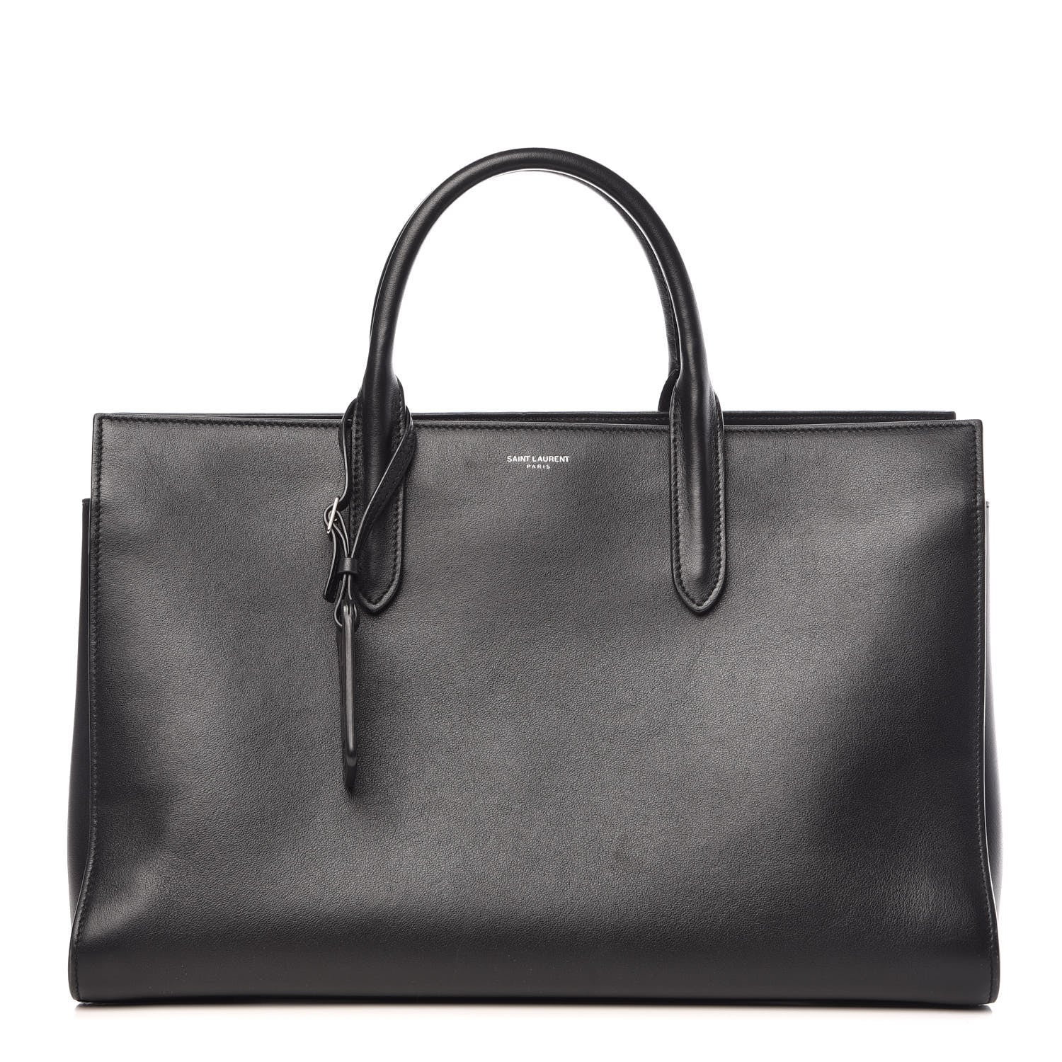 Saint Laurent Calfskin Large Jane Tote Bag Black 1 of 16