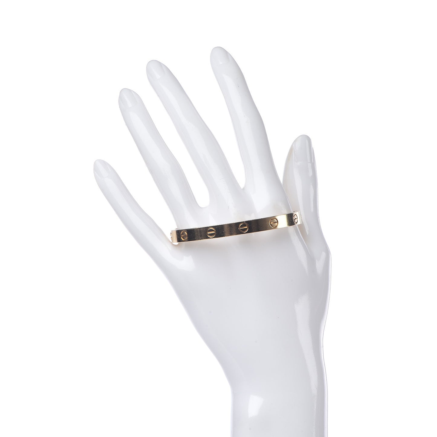 18K Yellow Gold LOVE Bracelet 17