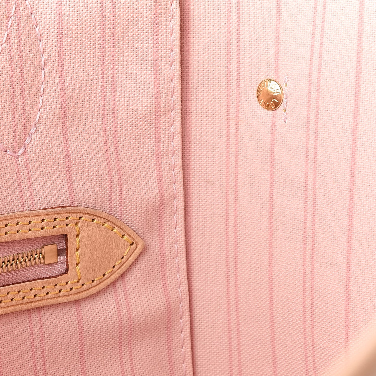 Damier Azur Neo Neverfull MM Rose Ballerine