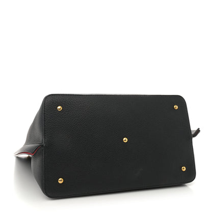 Valentino Garavani Grainy Calfskin VLogo Escape Hobo Bag Black 5 of 13
