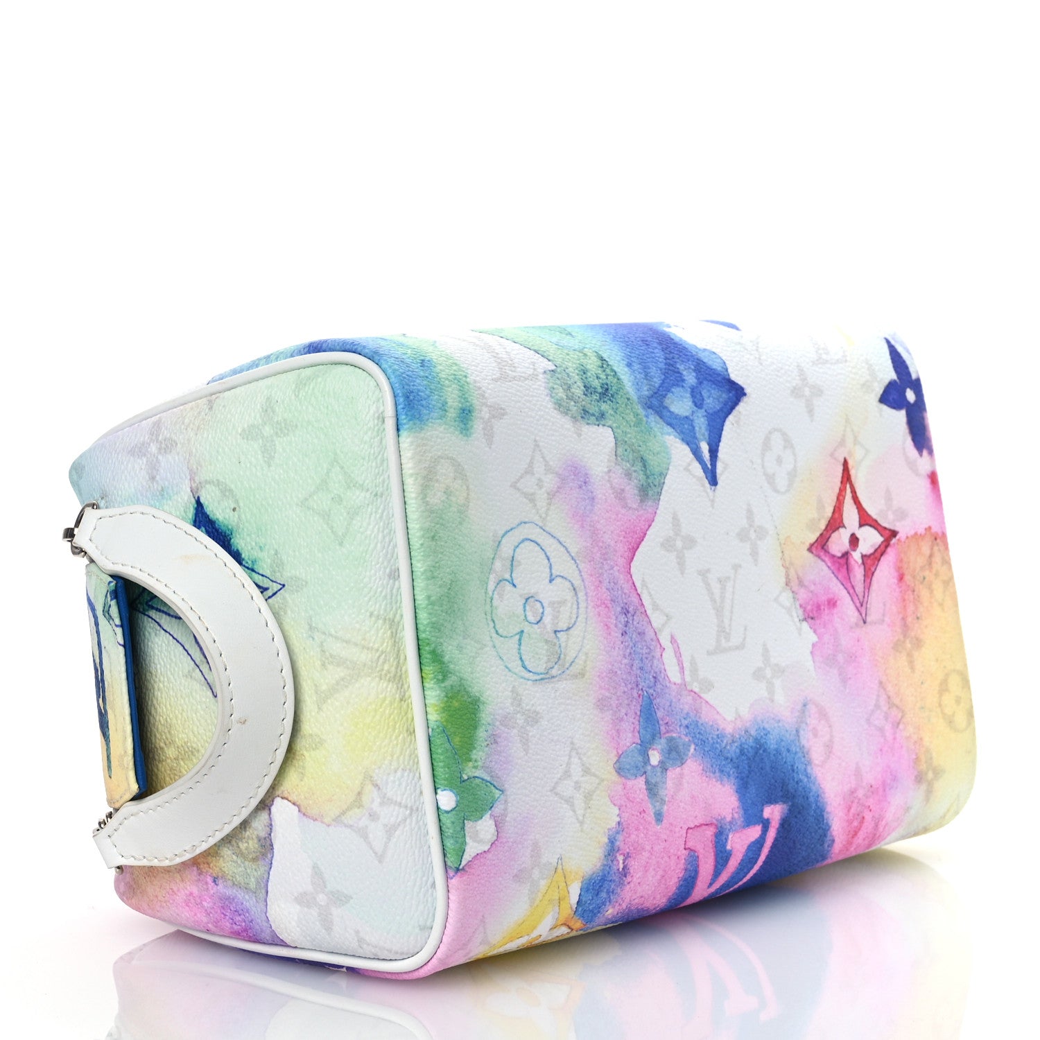 Louis Vuitton Monogram Watercolor Dopp Kit Toilet Pouch Multicolor 4 of 16