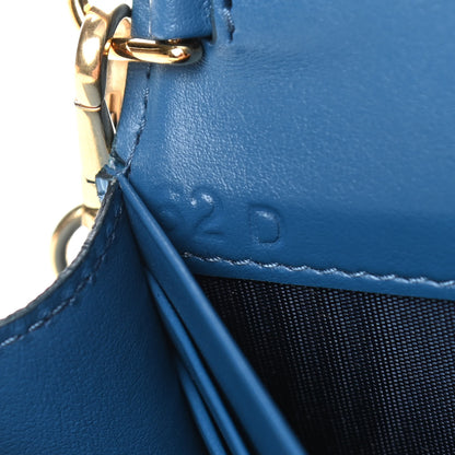 Prada Vitello Move Triangle Logo Miniborse Cobalto 7 of 9