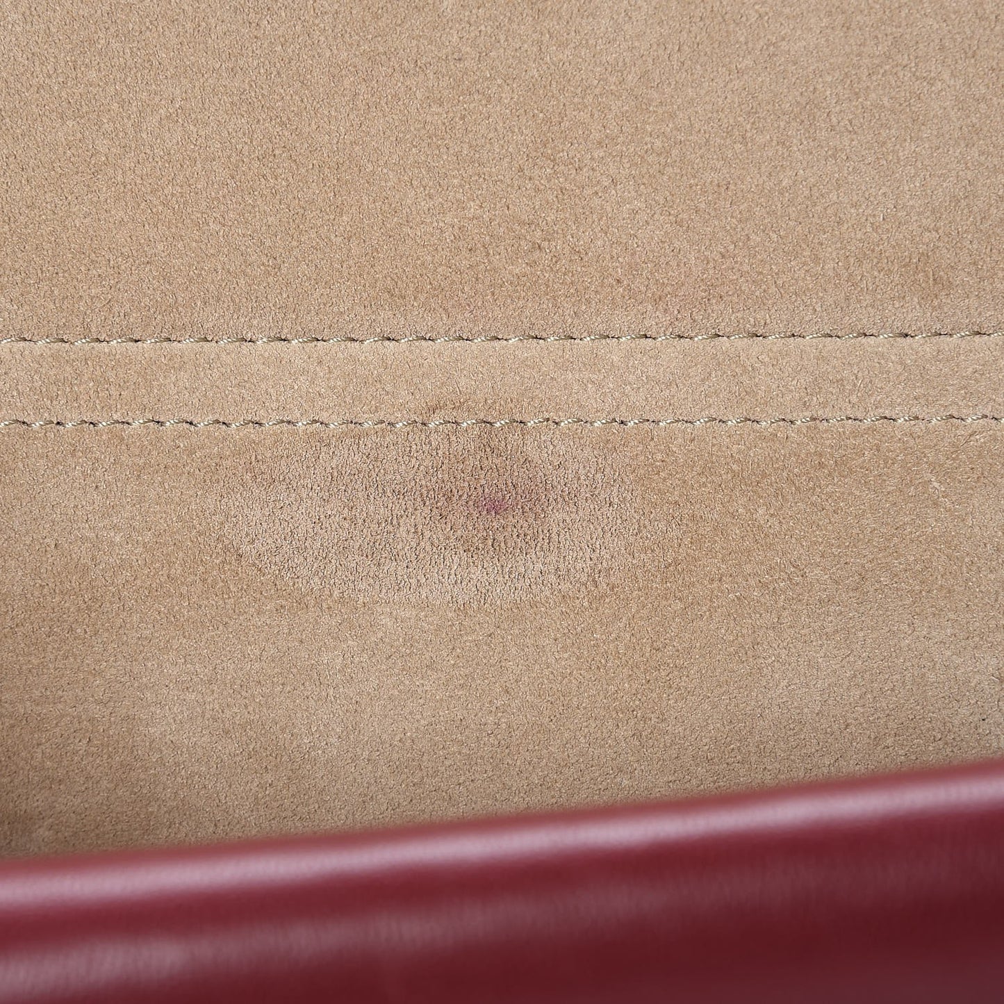 Calfskin Mini Georgia Crossbody Bag Bordeaux