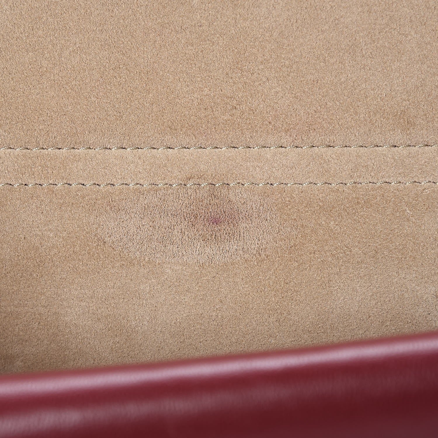 Chloe Calfskin Mini Georgia Crossbody Bag Bordeaux 9 of 10