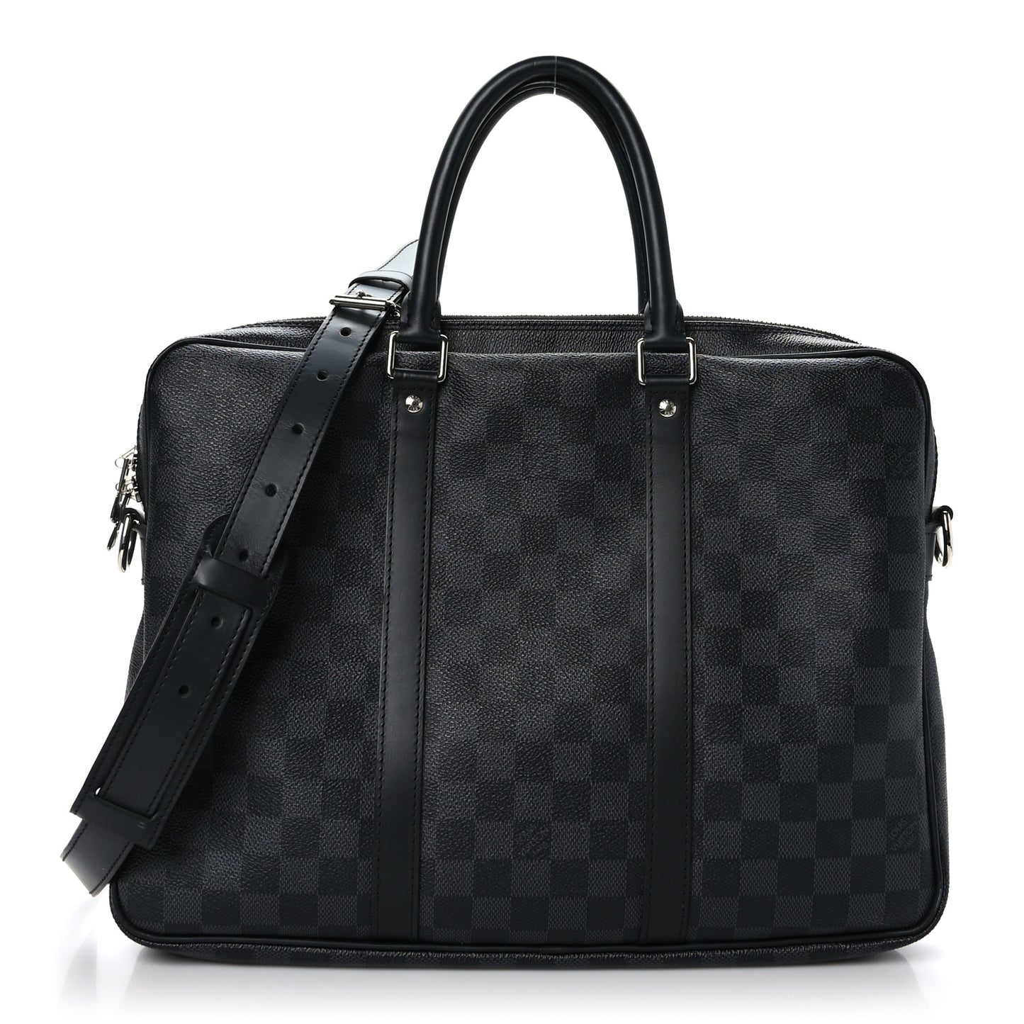 Damier Graphite Porte Documents Voyage PM