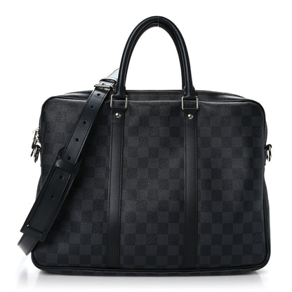 Louis Vuitton Damier Graphite Porte Documents Voyage PM 1 of 8