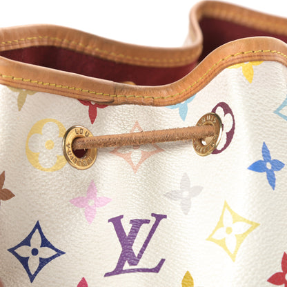 Louis Vuitton Monogram Multicolor Petit Noe White 14 of 16