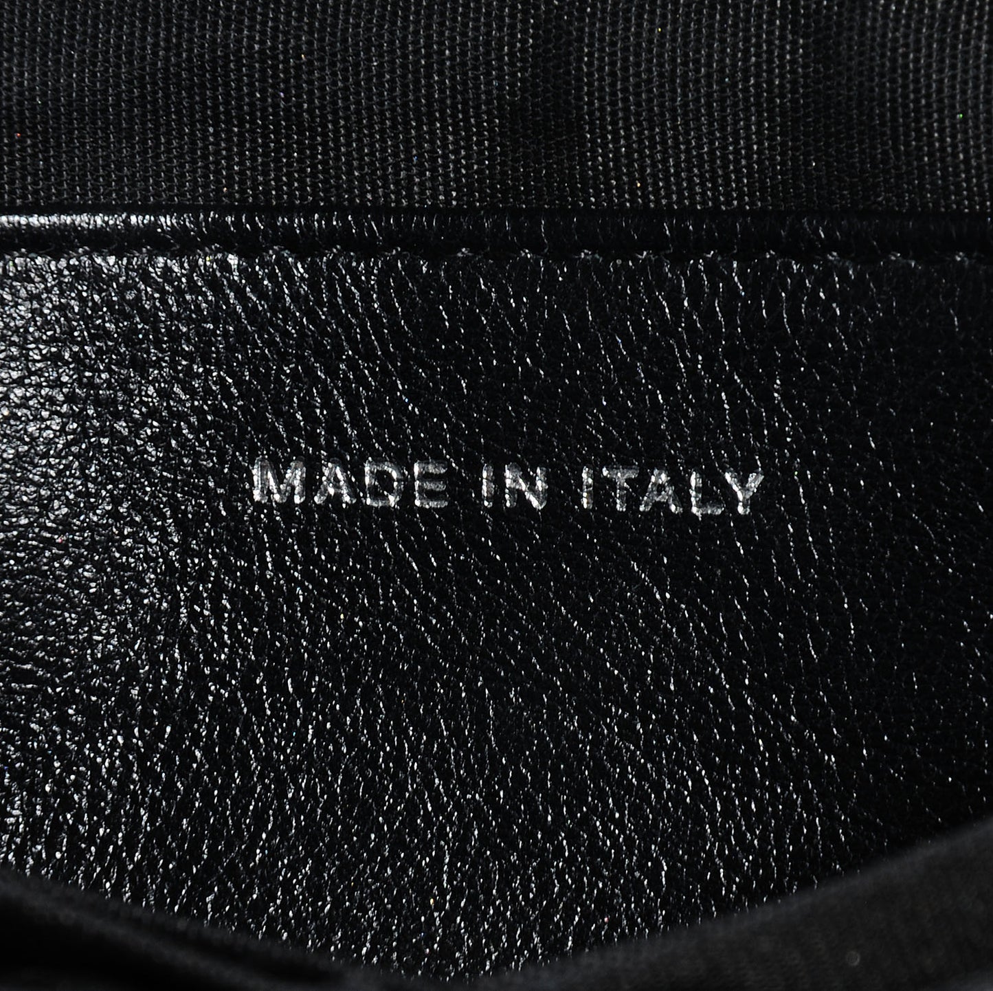 Caviar Half Moon Wallet On Chain WOC Black