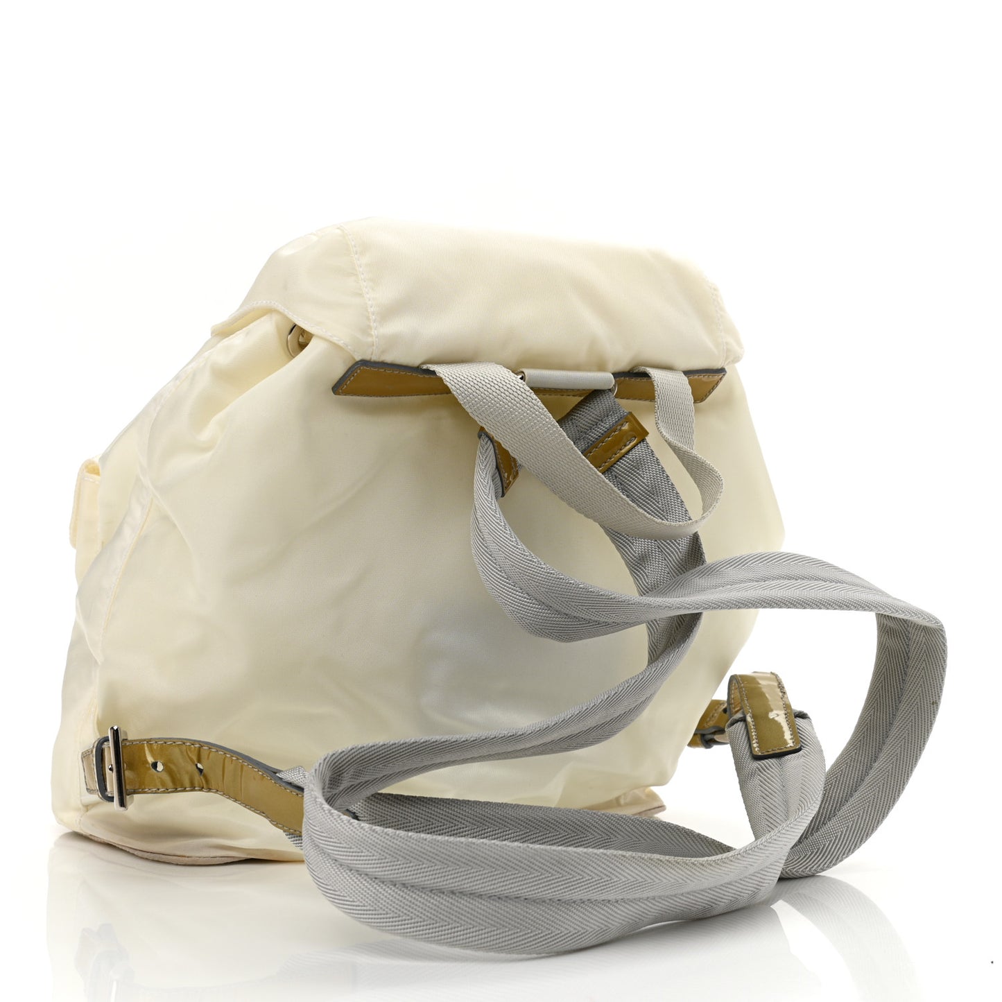 Nylon Vela Backpack White