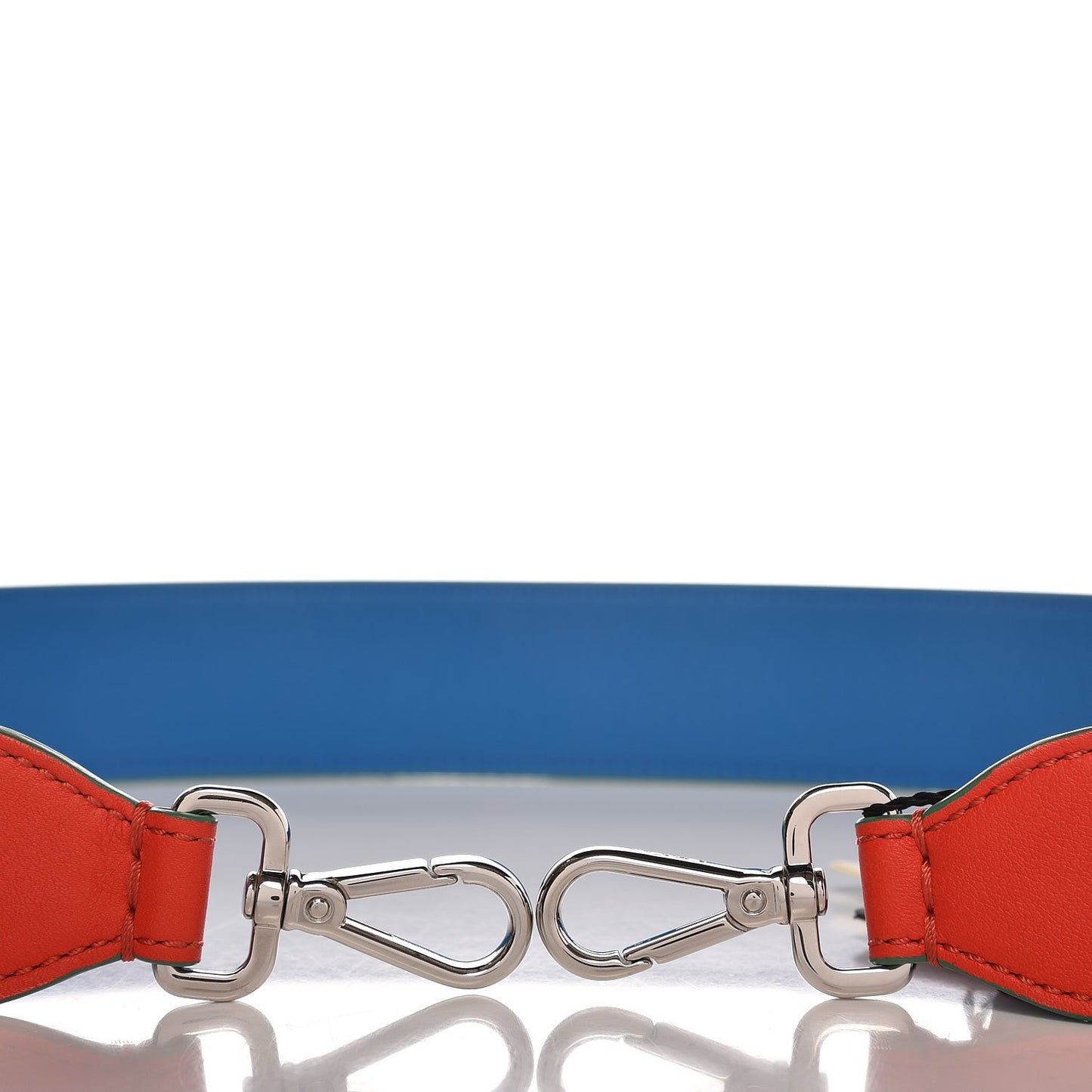 Vitello Dolce Bi-Color Strap You Papavero Blue Royal