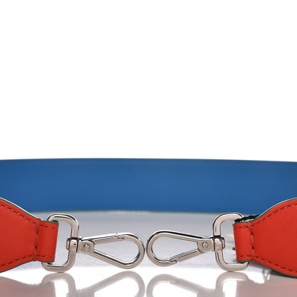 Fendi Vitello Dolce Bi-Color Strap You Papavero Blue Royal 2 of 3