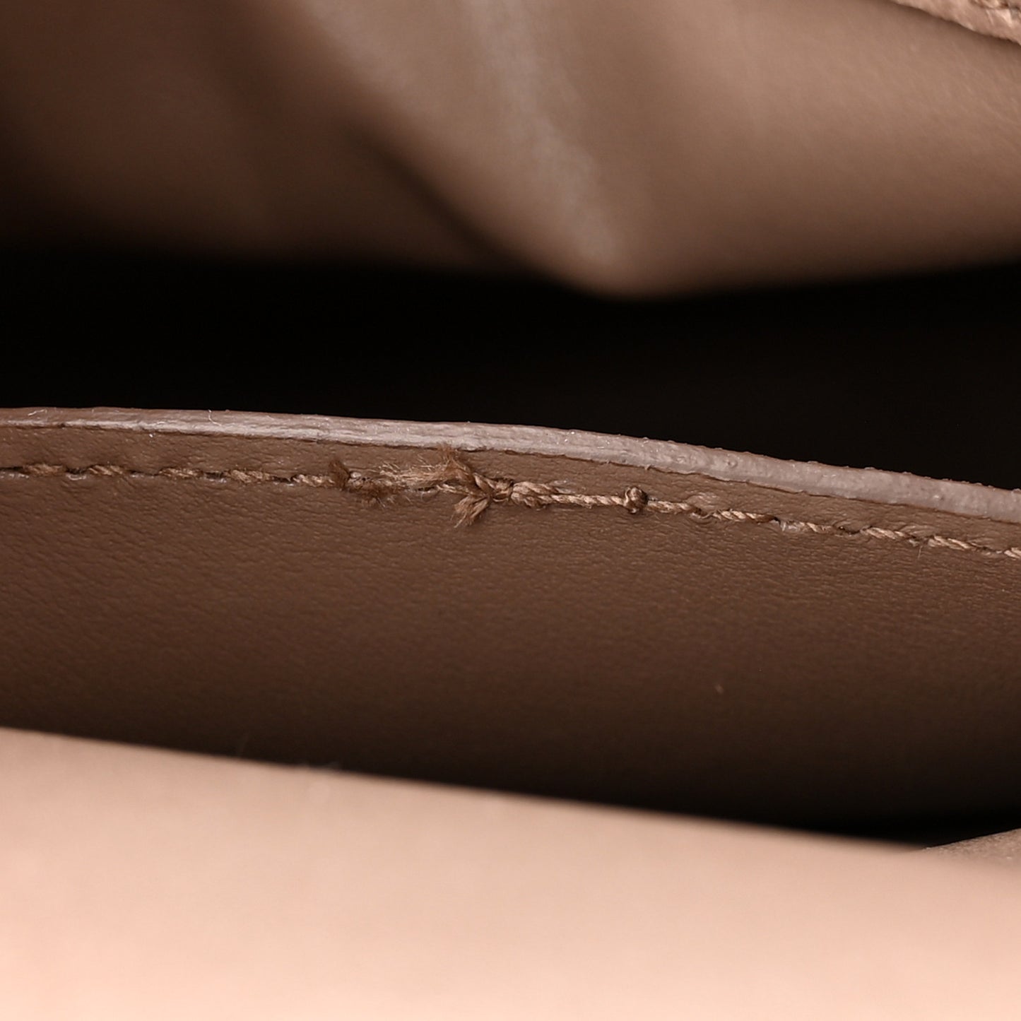 Calfskin Large Studio Bag Caraway Seed
