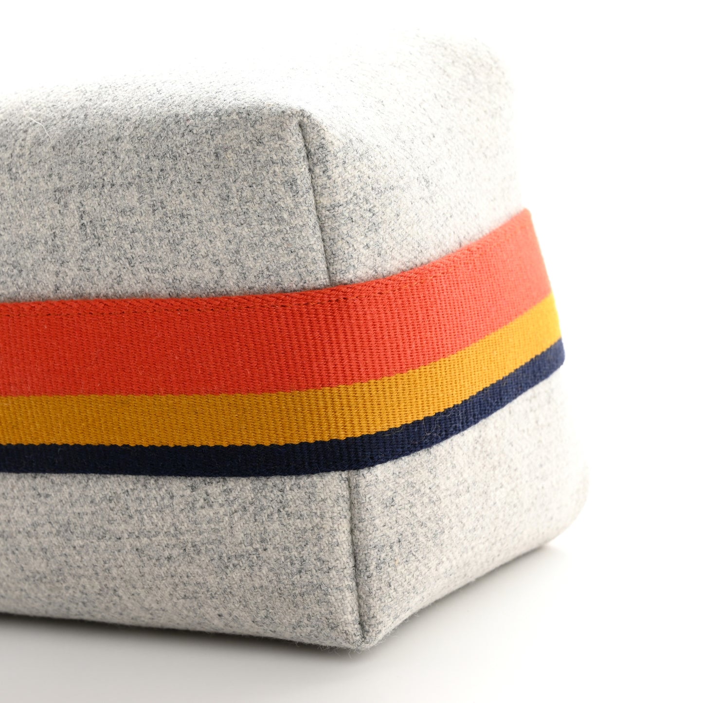 Canvas Small Bride-A-Brac Pouch Gris Flanelle