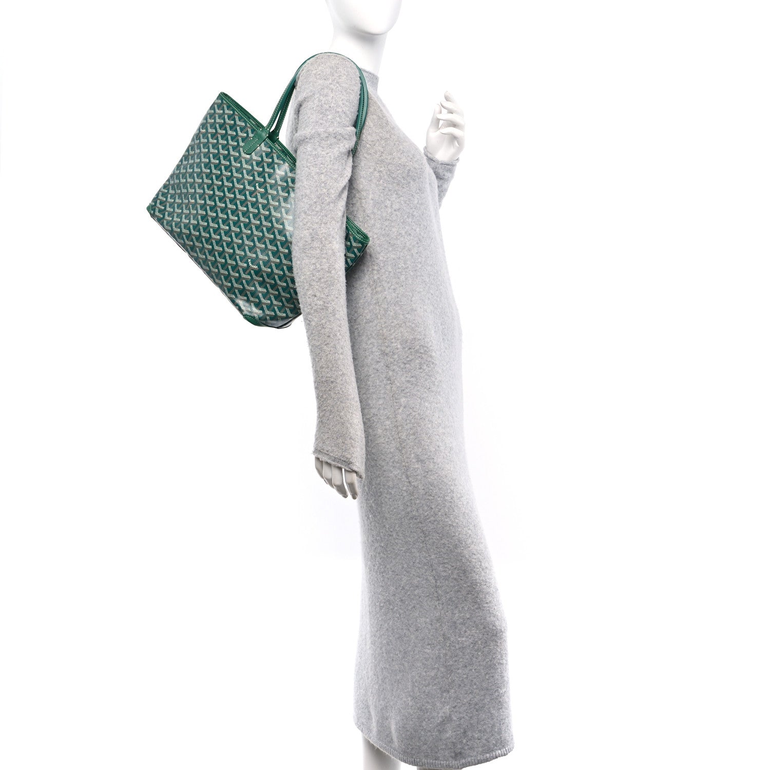 Goyard Goyardine Artois PM Green 2 of 12