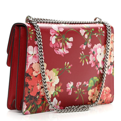 Gucci Calfskin Blooms Print Medium Dionysus Shoulder Bag Romantic Cherry Multicolor 2 of 9