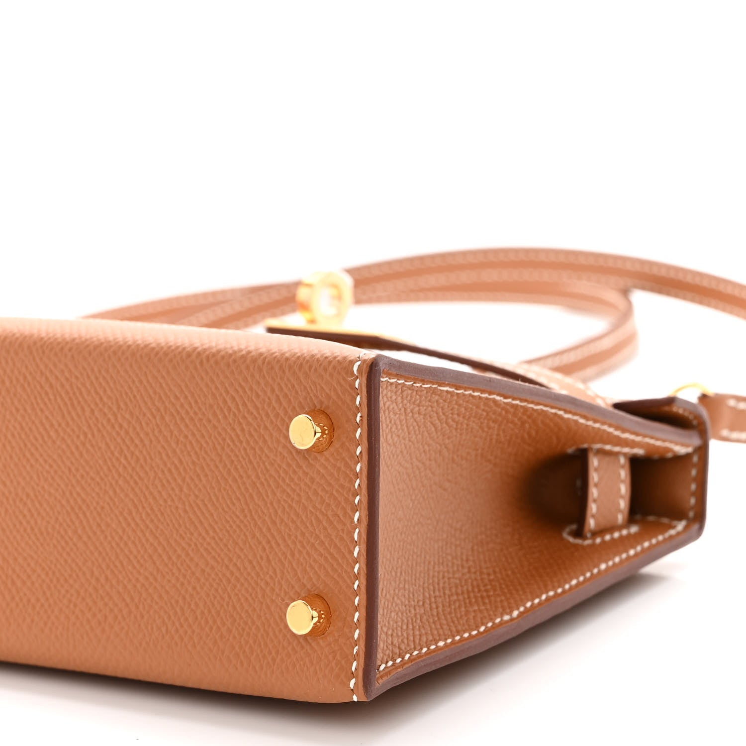 Hermes Epsom Mini Kelly Sellier 20 Gold 8 of 9