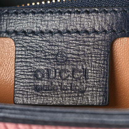 Gucci Corduroy Small Jackie 1961 Hobo Pink Blue 6 of 10