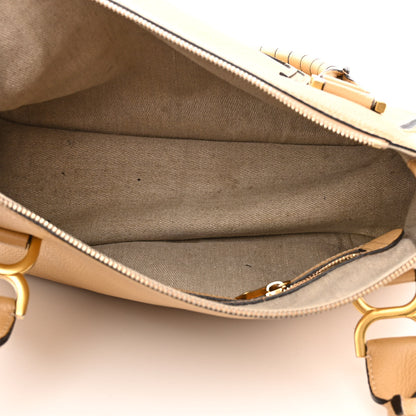 Chloe Calfskin Medium Marcie Satchel Sand Shell 5 of 14