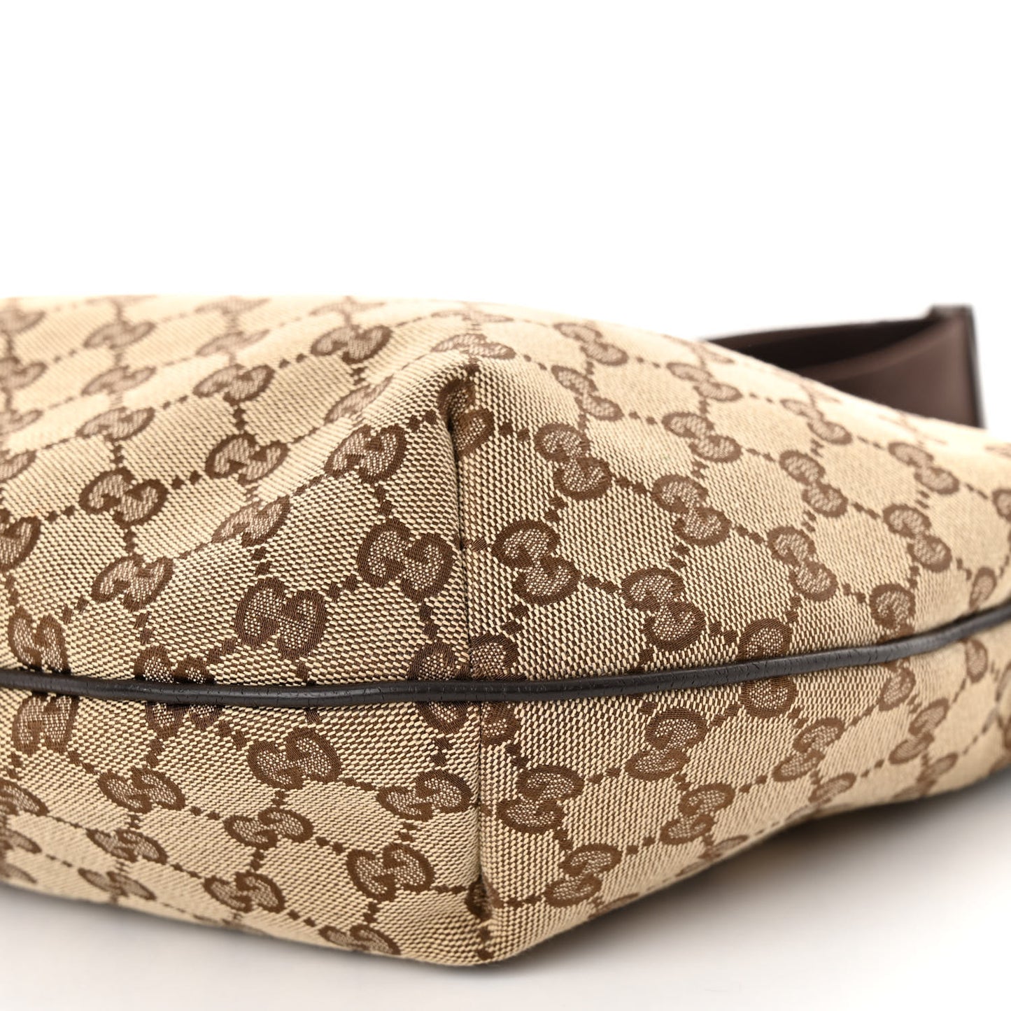 Monogram Medium Half Moon Hobo Dark Brown