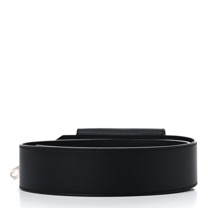 Hermes Swift Epsom Pocket Kelly Shoulder Strap Black 2 of 7