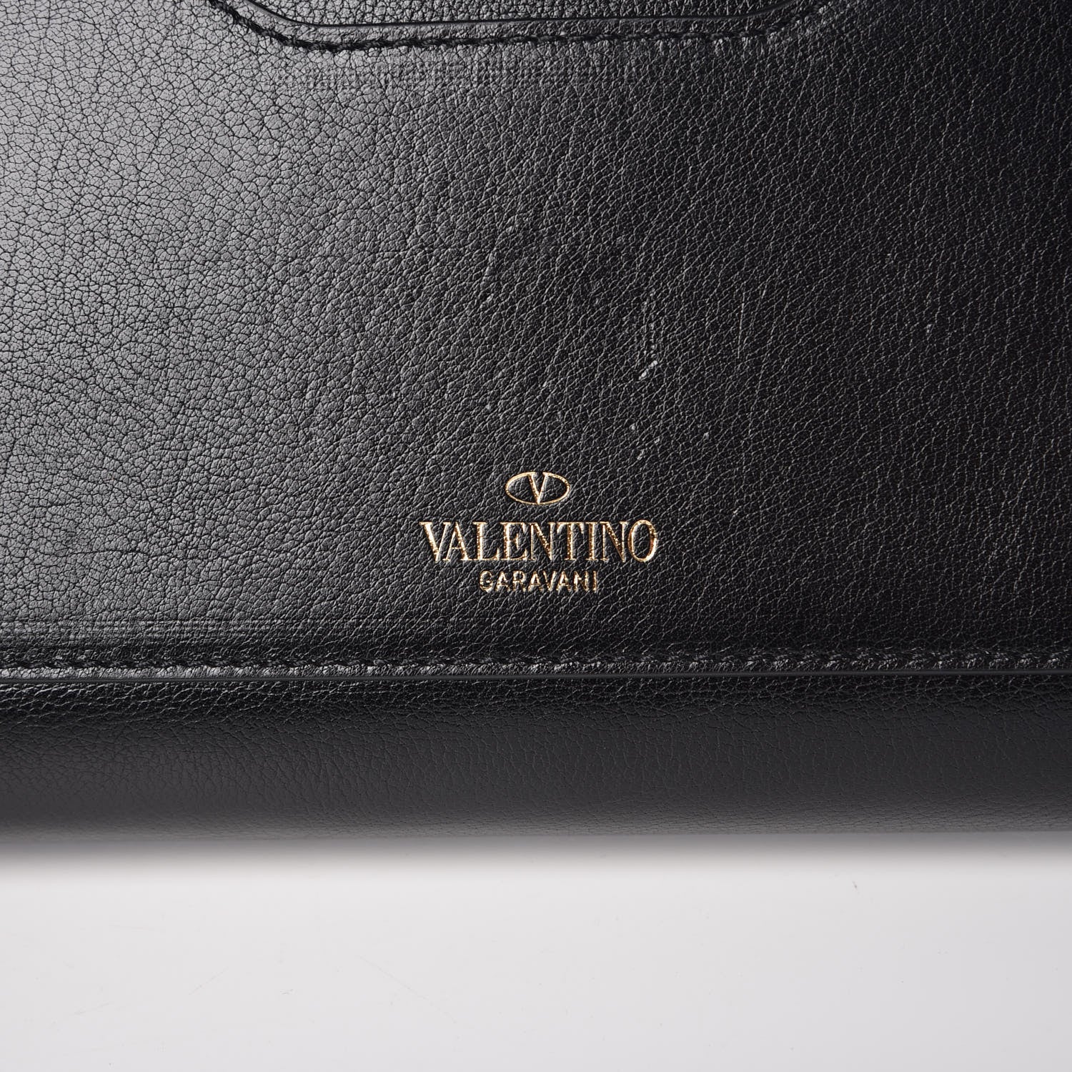 Valentino Garavani Vitello Rockstud No Limit Shoulder Bag Black 11 of 16