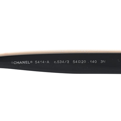 Chanel Acetate CC Butterfly Sunglasses 5414-A Black 5 of 8