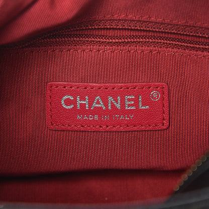 Chanel Aged Calfskin Quilted Small Gabrielle Hobo Black 8 of 9