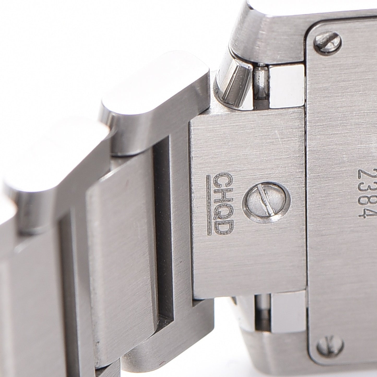 Stainless Steel 20mm Tank Francaise Quartz Watch