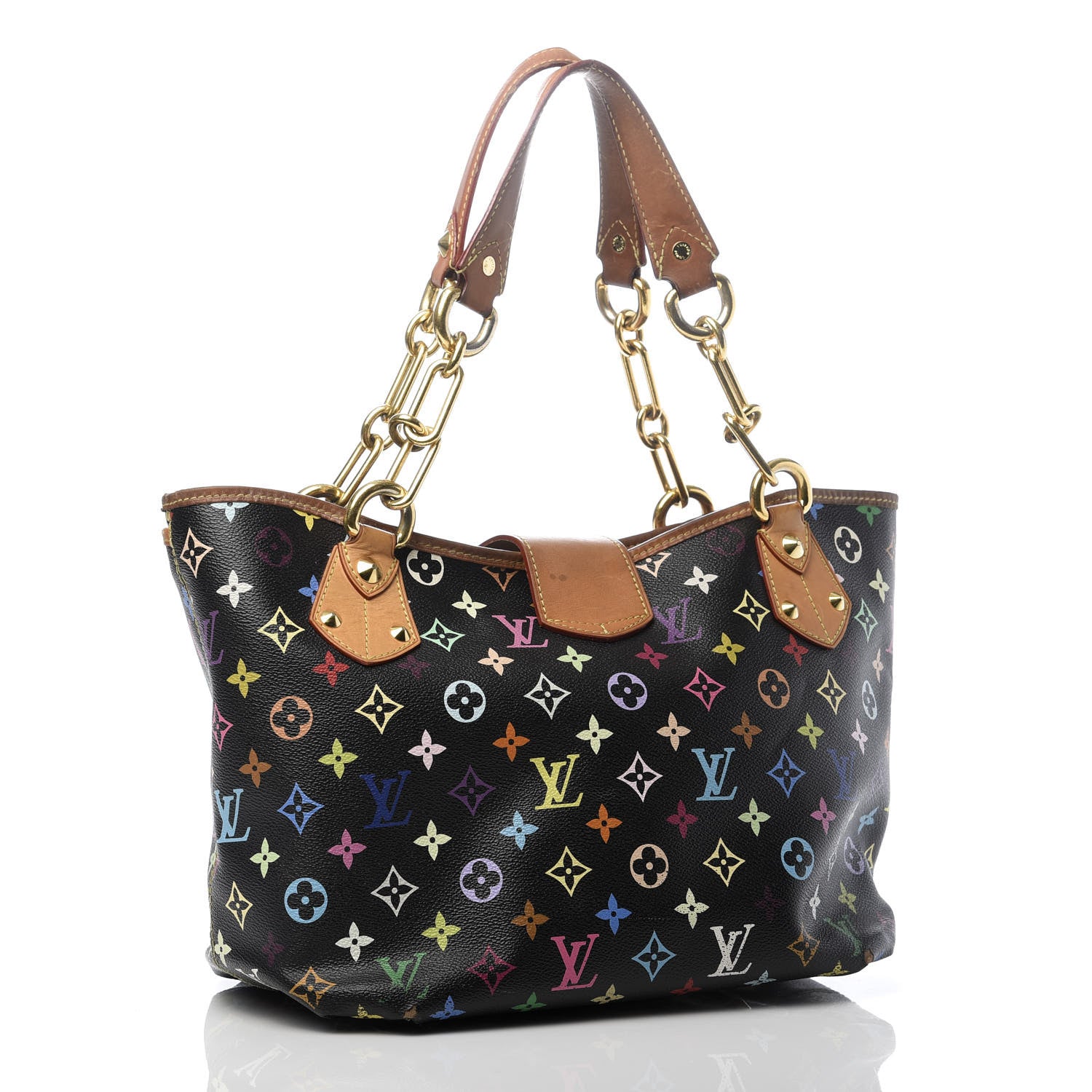 Louis Vuitton Monogram Multicolor Annie GM Black 3 of 17