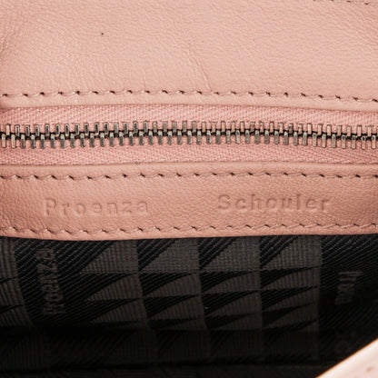 Proenza Schouler Lambskin PS1 Mini Pouch Messenger Bag Light Pink 6 of 6