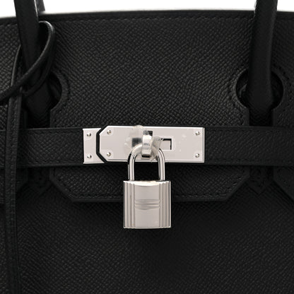 Hermes Epsom Birkin Sellier 30 Black 10 of 11