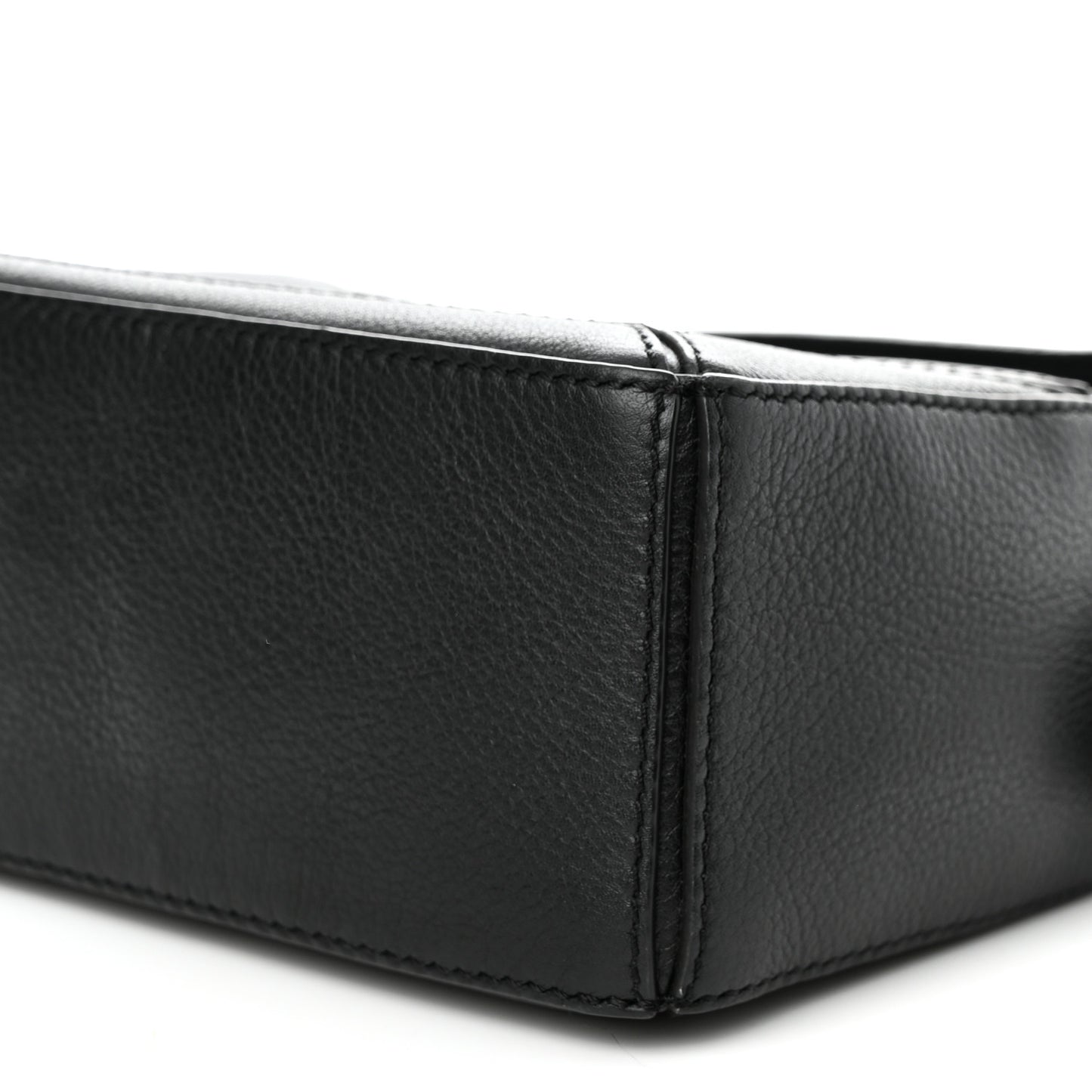Calfskin Mini Puzzle Bag Black