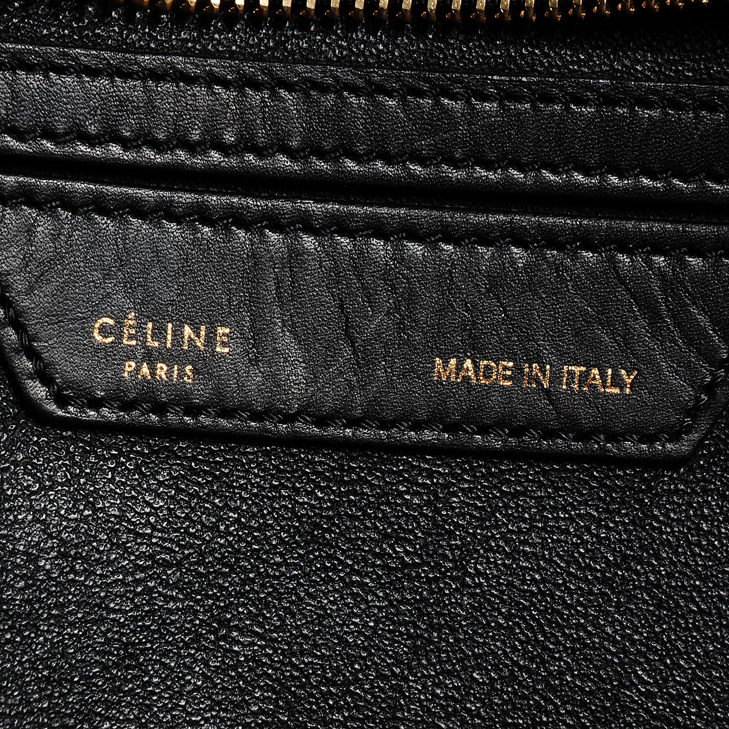 Celine Calfskin and Suede Small Trapeze Tri-Color Royal Blue 7 of 10