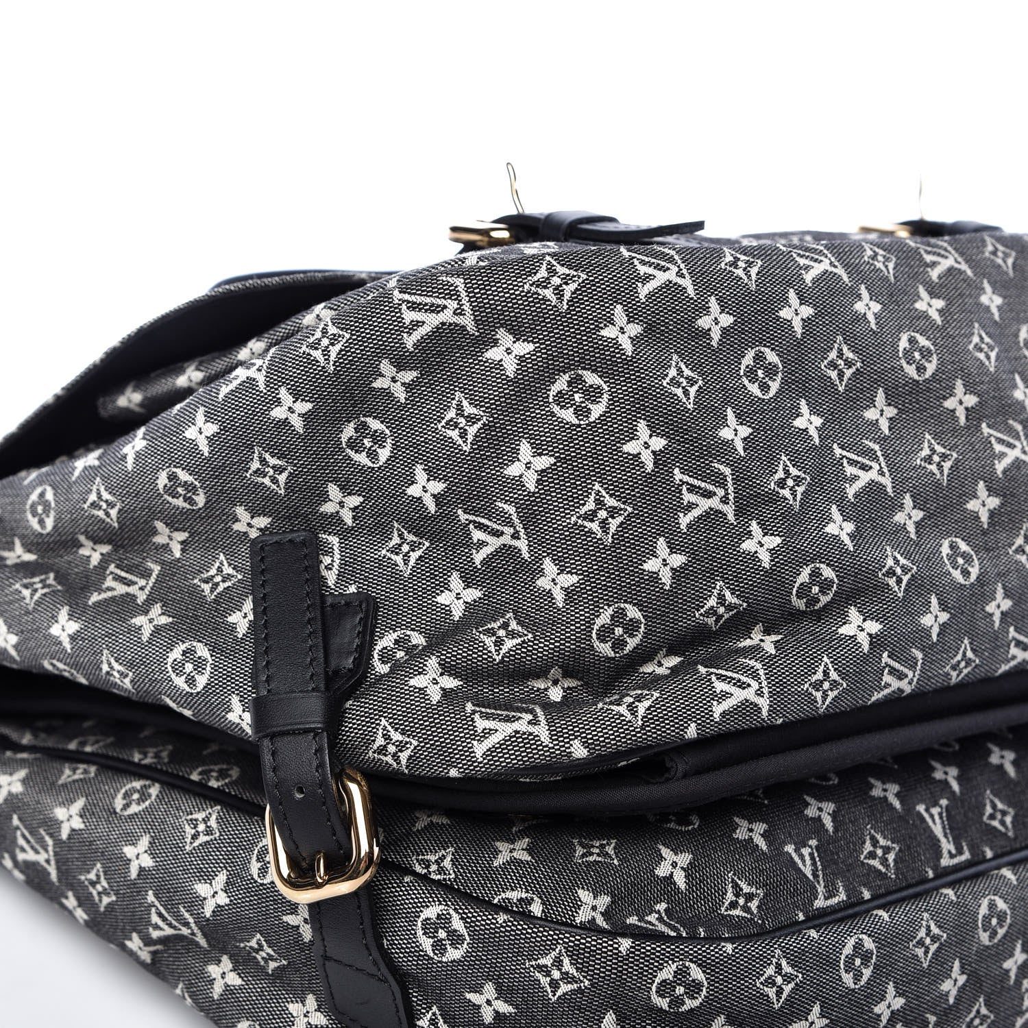 Louis Vuitton Mini Lin Sac a Langer Diaper Bag Black 9 of 12
