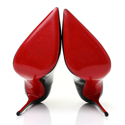 Christian Louboutin Patent So Kate 120 Pumps 38.5 Black 5 of 7