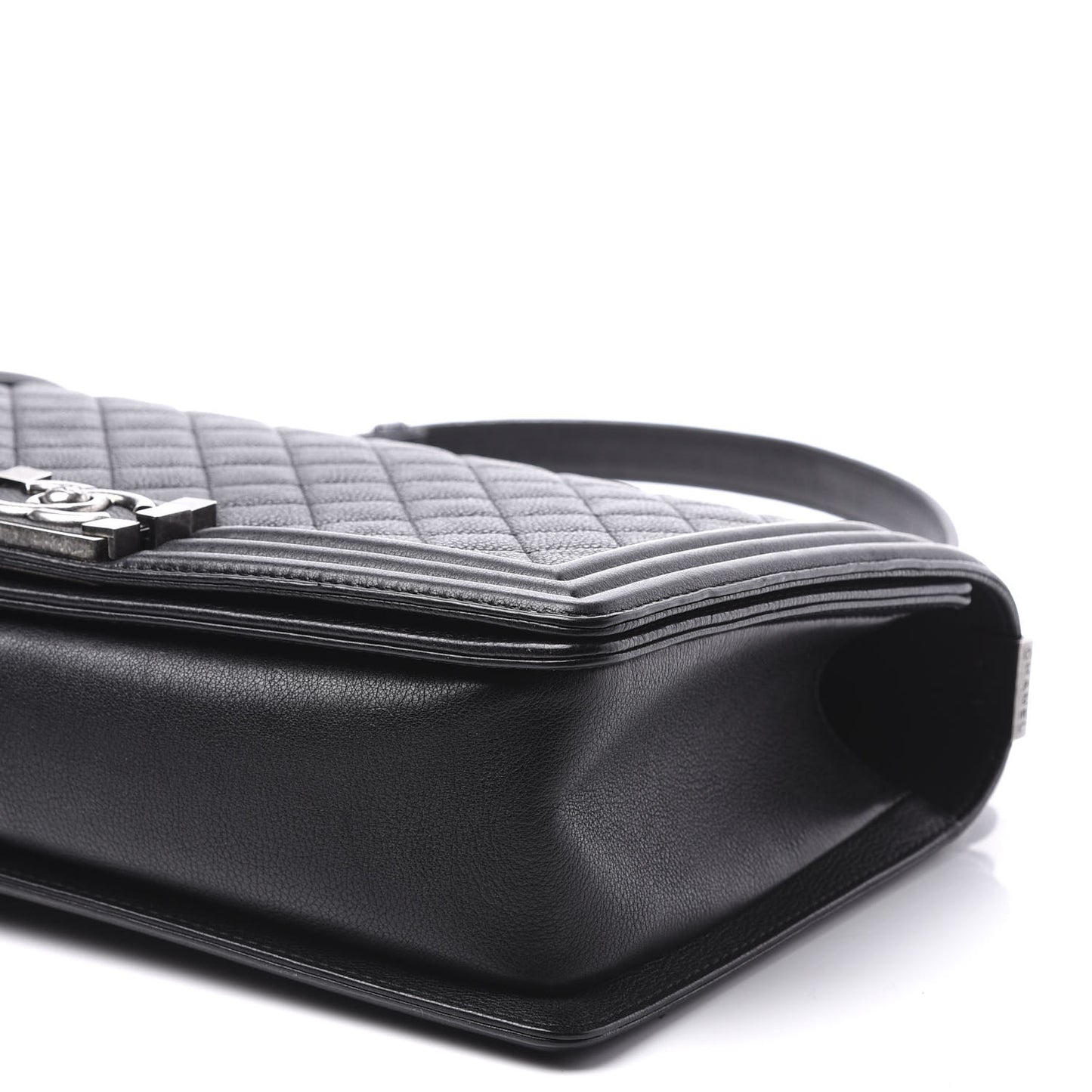 Caviar Quilted New Medium Boy Flap Black
