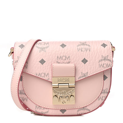 MCM Visetos Mini Patricia Crossbody Belt Bag Powder Pink 1 of 11