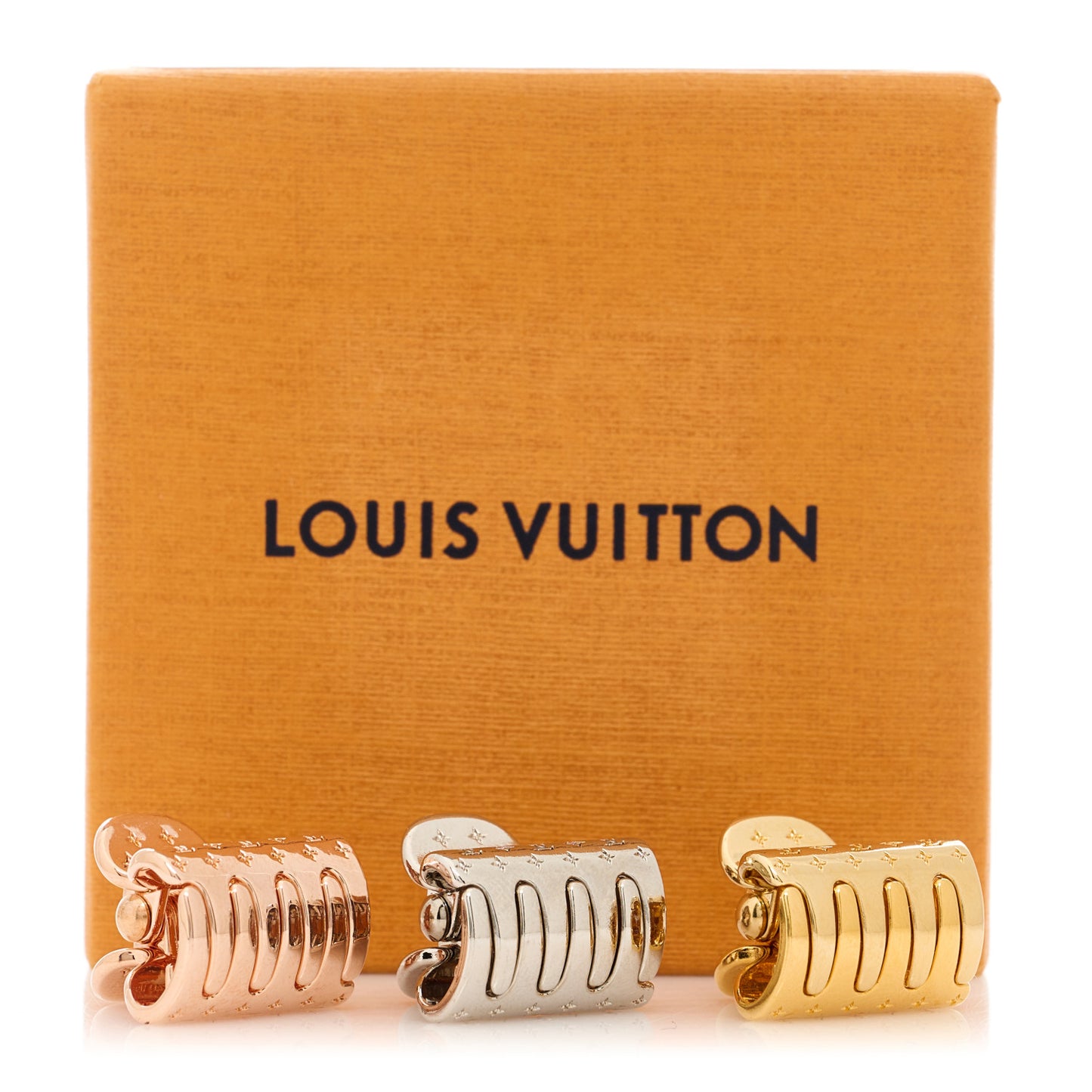 Metallic Nanogram Hair Accessories Gold Rose Gold Silver