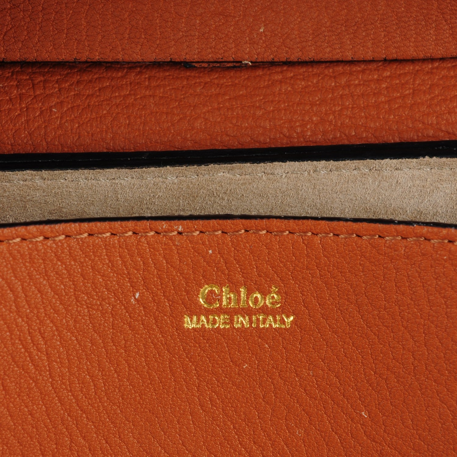 Chloe Grained Lambskin Mini Drew Shoulder Bag Caramel 6 of 8