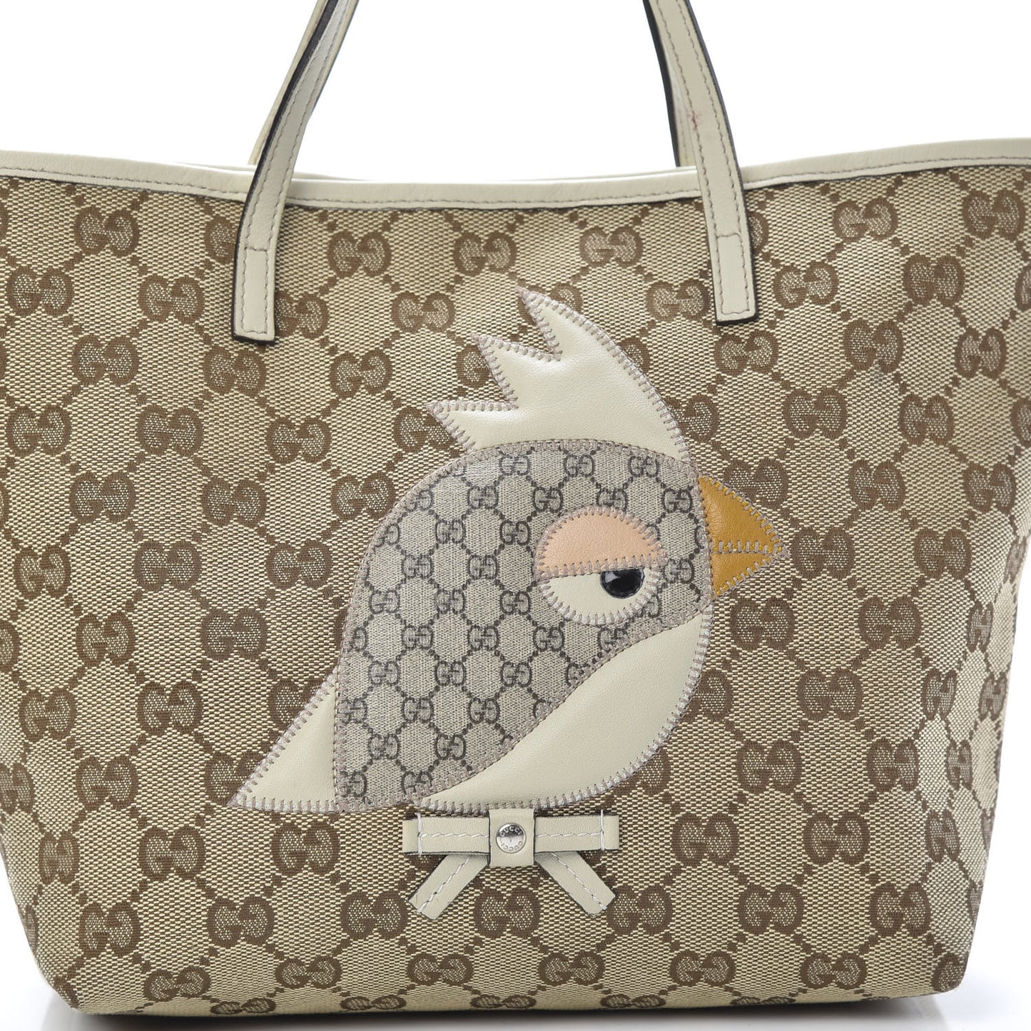 GG Monogram Childrens Mini Zoo Bird Tote